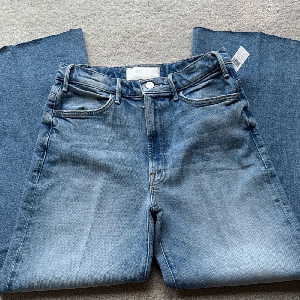 Anthropologie Mother Superior Blue Women's Jeans - Picture 7 of 14